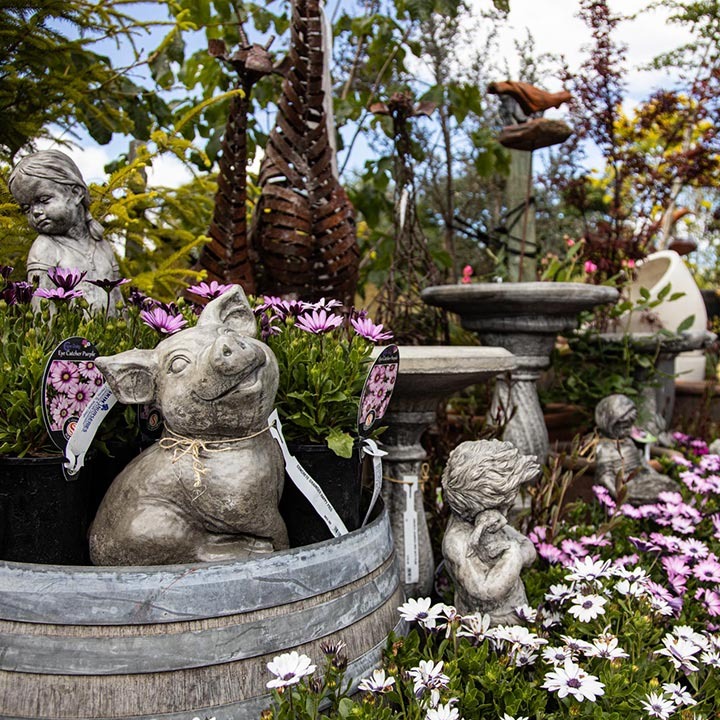 blueskin nurseries garden art